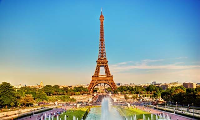 Eiffel Tower in Paris, France