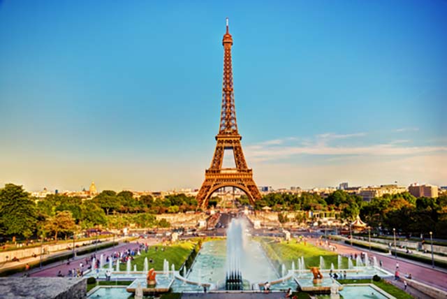 Eiffel Tower in Paris, France