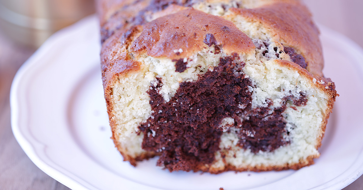 Marble Cake Loaf Recipe with Low Fat Yogurt Travis Neighbor Ward