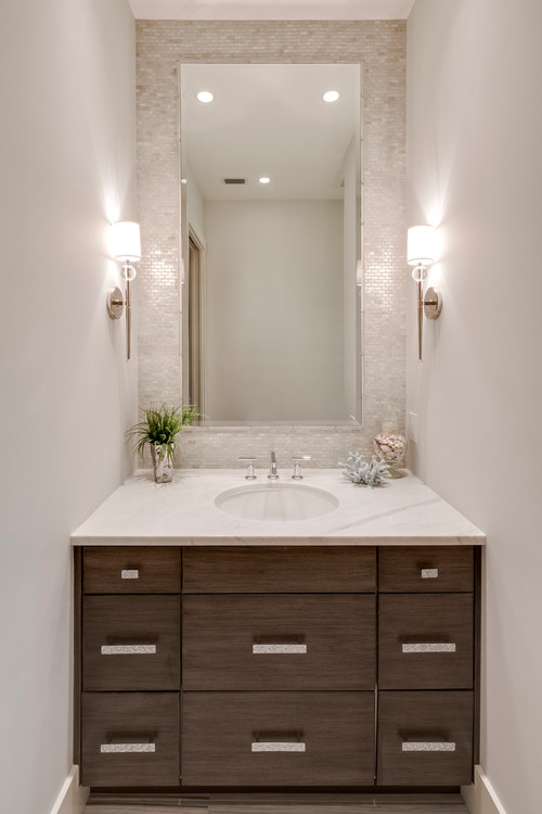 small bathroom decorating idea by Design by 41 West