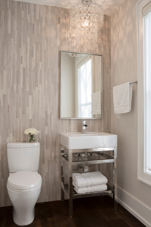 small bathroom decorated by Melissa Lenox Design