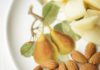 Pears and almonds make for healthy snacks