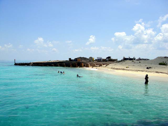 Winter camping in Dry Tortugas National Park, Florida