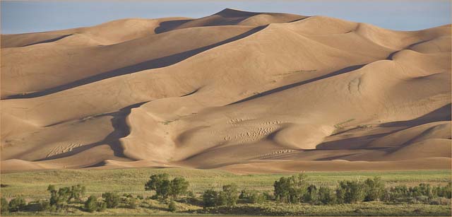To camp in winter, head to Great Sand Dunes National Park and Preserve