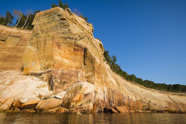 Winter camping in Pictured Rocks National Lakeshore