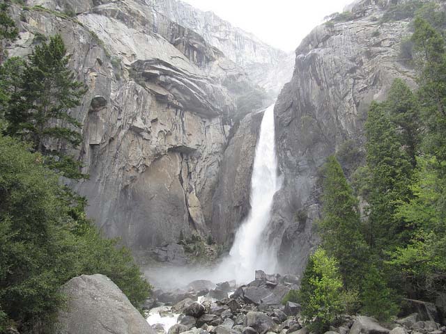 Winter camping is great in Yosemite National Park