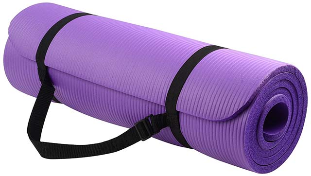 Yoga gift: BalanceFrom GoYoga Mat in Purple