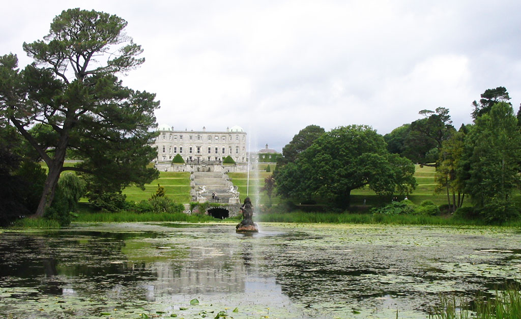 Enniskerry, one of the prettiest towns in Ireland, includes Powerscourt.