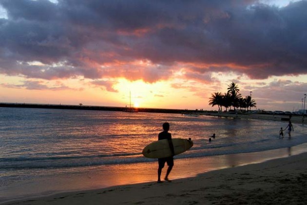 Live longer by relaxing with activities like surfing