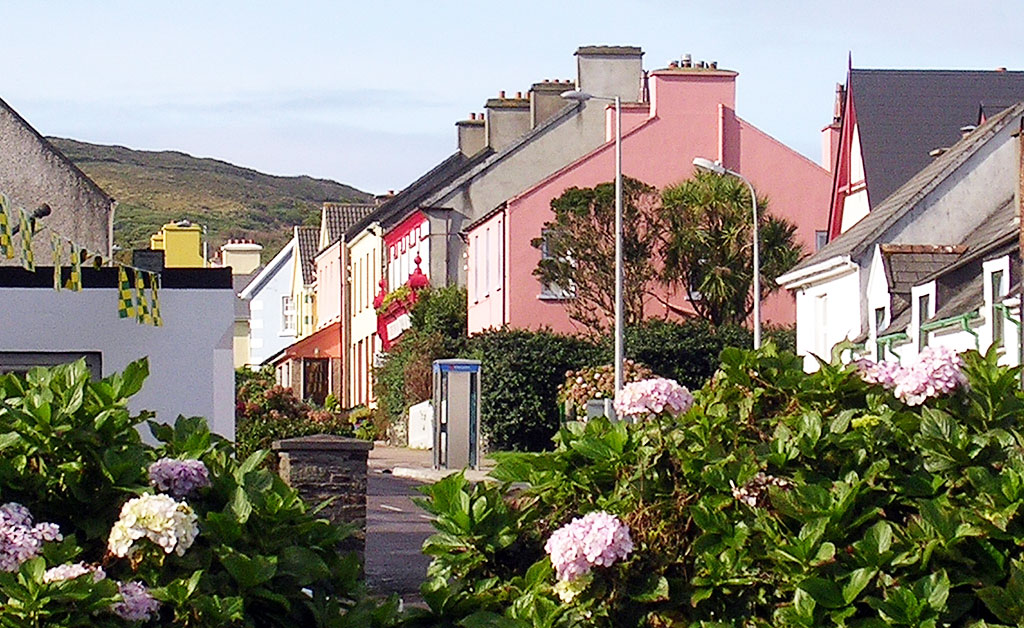 Knightstown on Valentia Island is one of the prettiest Ireland towns