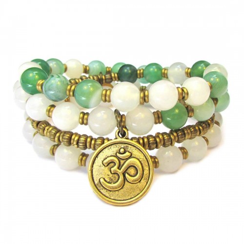 Yoga gifts: Strength and Calm Bracelets by Love Pray Jewelry