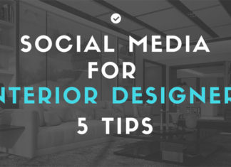 Social media for interior designers - 5 Tips