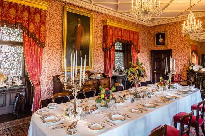 A room inside the castle of Kilkenny