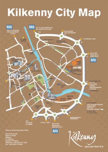 Kilkenny City Map