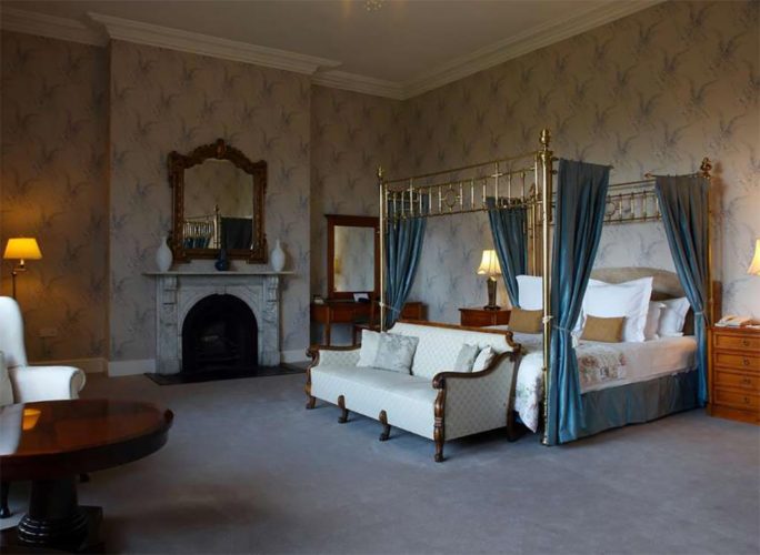 Manor house room at Lyrath Estate in Kilkenny, Ireland