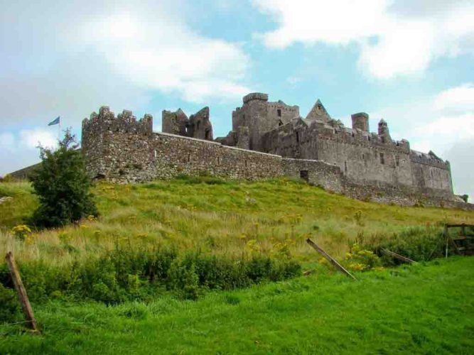 Rock of Cashel from below