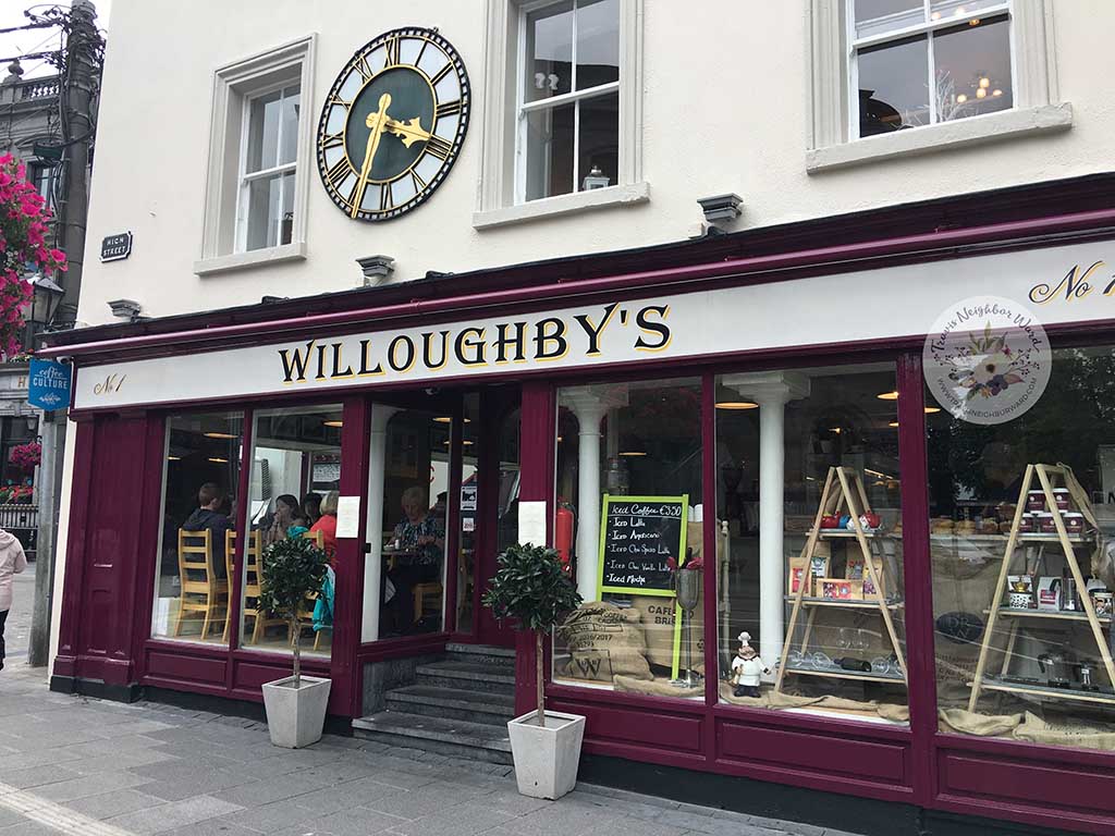 Willoughbys Cafe in Kilkenny