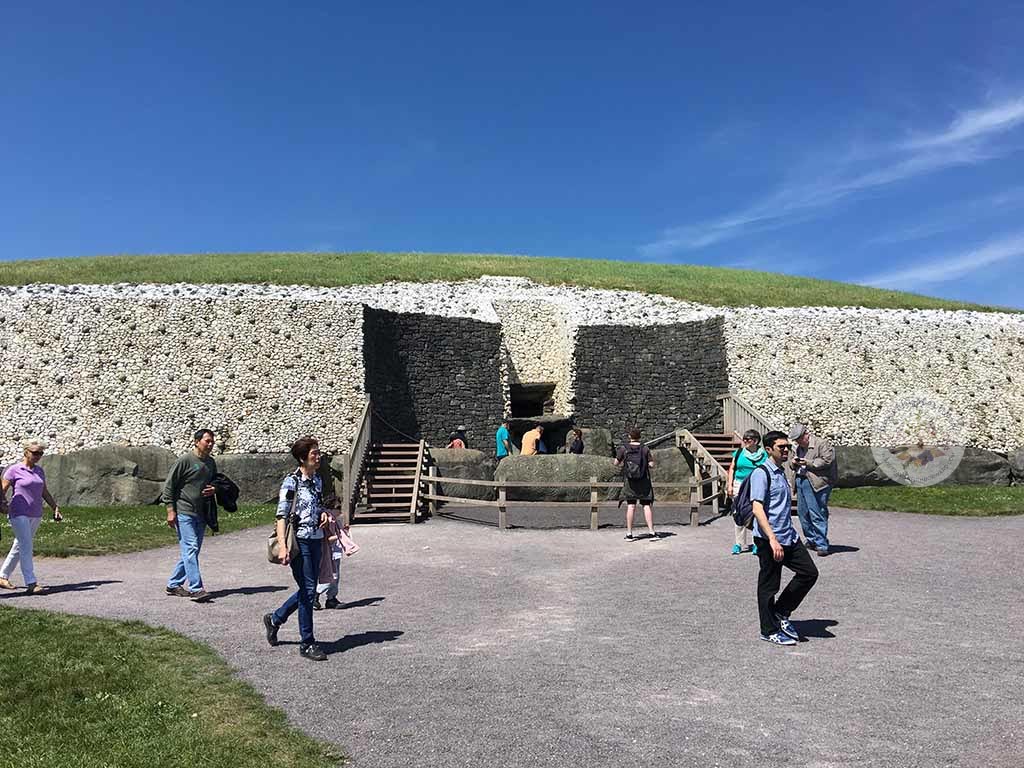 Newgrange passage tomb in The Boyne Valley