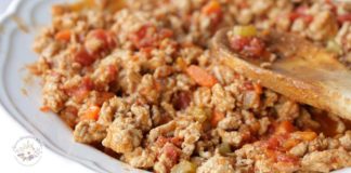 Ragu sauce recipe with ground turkey meat