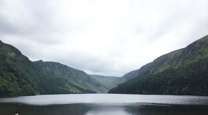 Glendalough, Ireland, lake.