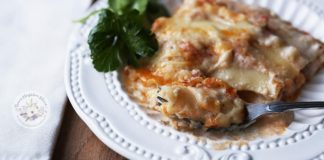 This traditional lasagna recipe is from Italy