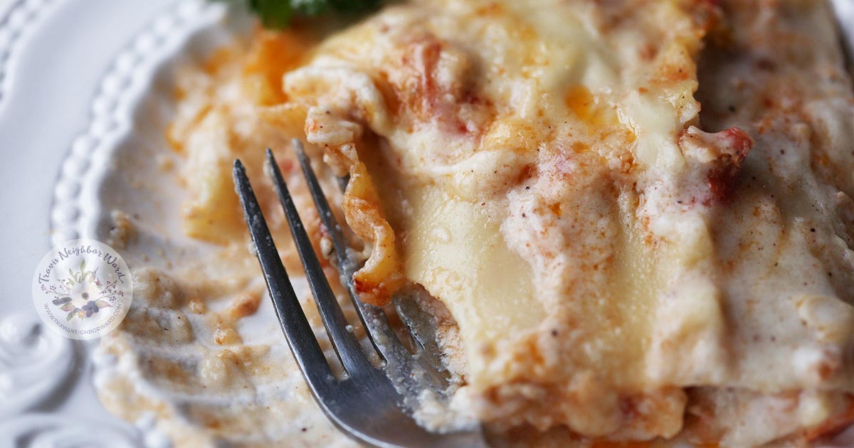 This traditional lasagna recipe is great for leftovers, too!